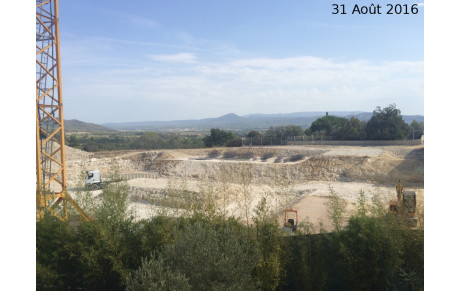 Album Photos : Le chantier de la construction de la future piscine de Pertuis