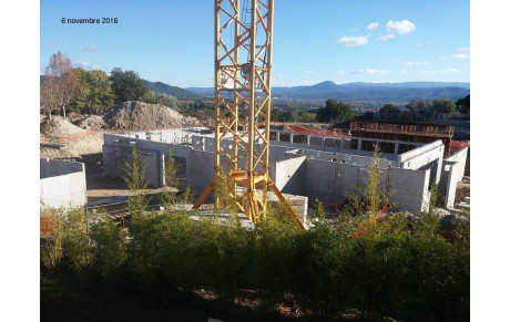 Piscine de Pertuis : Avancement au 6 novembre 2016