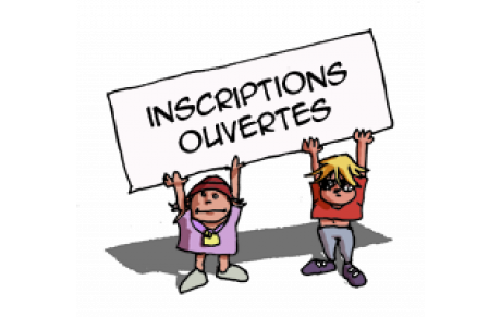 INSCRIPTIONS OUVERTES