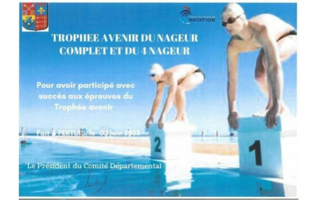 Compétition Trophée Été Avenirs du Vaucluse 03 juin 2023